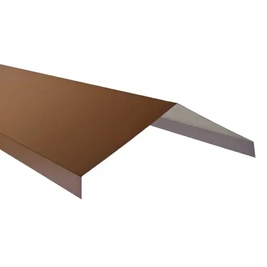Aluzinc ridge cap 14ft in red, grey or green - peak cover for roofing sheets in Ghana